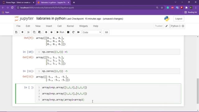 Numpy python Tutorial| Libraries in Python|Numpy tutorial for beginners|Learn numpy|Codewithtuqi смотреть онлайн