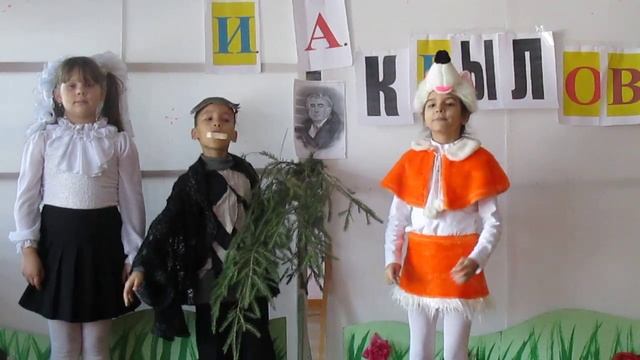 #страначитающая И. А. Крылов " Ворона и Лисица" смотреть онлайн