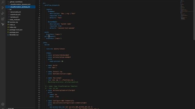 Dynamodb table export to S3 using github actions LAMBDA Cloudformation смотреть онлайн