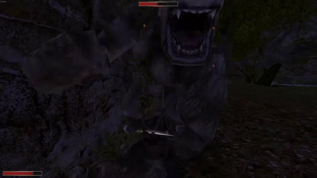 Gothic 2: Chronicles of Myrtana Troll fight 8 lvl смотреть онлайн