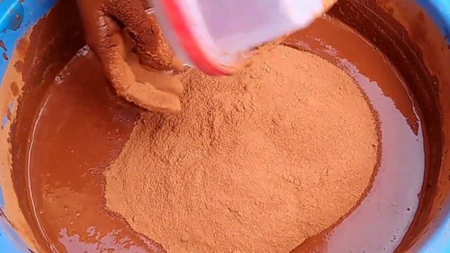 ASMR|PURE REDDIRT POURING LOTS OF WATER 💦CREAMY PASTE PLAY🤤