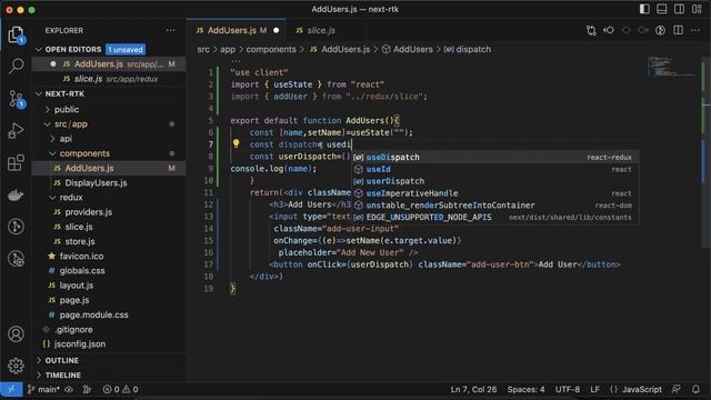 Next Js 13 with Redux Toolkit #7 Store data in Redux смотреть онлайн