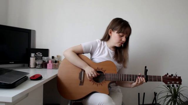 In My Dreams - Red Velvet - guitar cover | Maria Avramescu смотреть онлайн