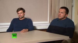 Боширов и Петров дали интервью.