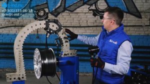 СИВИК Титан ALU Компакт Стенд для правки дисков ОБЗОР