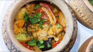 Мясо с овощами в ГОРШОЧКАХ , цыганка готовит. Gipsy cuisine.