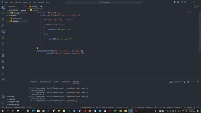Promises || JavaScript || Hindi смотреть онлайн