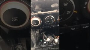 Замена "крутилок" на блоке управления климатом от мазда 3 bk дорестаил