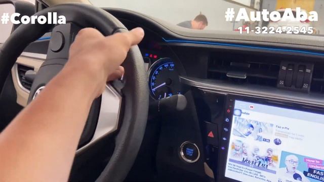 TOYOTA COROLLA Instalamos Fitas Neon Rodas Aro 19 Multimidia 10 Polegadas Moldura Daylight - AutoAB смотреть онлайн