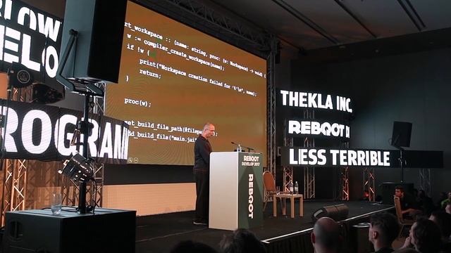 Reboot Develop 2017 - Jonathan Blow, Thekla Inc. / Making Game Programming Less Terrible смотреть онлайн