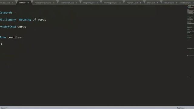Chapter 13: JAVA TUTORIAL | JAVA BASIC | LEARN JAVA | You know what is Keywords in Java (English) смотреть онлайн