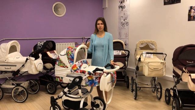 Установка люльки на раму модель City Lily смотреть онлайн