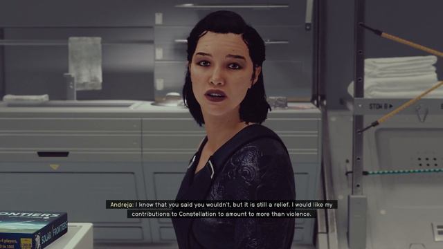 Starfield Walkthrough - FLIRT - Andreja " You GOT ALOT GOING FOR YOU" - Andreja Liked That - Cute смотреть онлайн