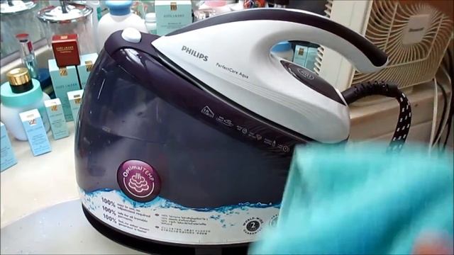 Iron Water leak Philips GC8640 PerfectCare Aqua Pressurised Steam Generator Iron 5 bar 2.2L смотреть онлайн