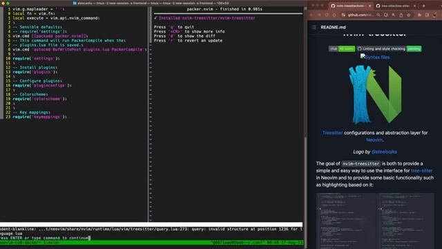 nvim-treesitter - Weekly Neovim Plugin смотреть онлайн