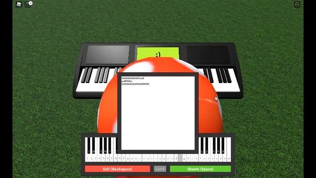 Fallen Down Undertales On Roblox Piano! смотреть онлайн