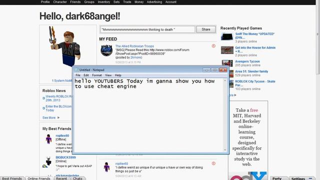 how to use cheat engine6.2(32-bit) in roblox смотреть онлайн