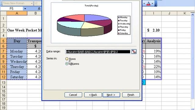 Microsoft Excel 2003 6-1 建立图表步骤 смотреть онлайн