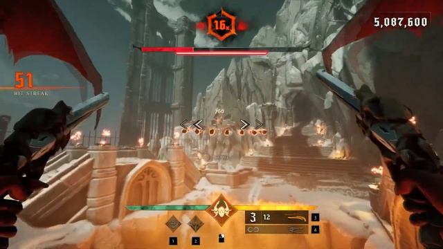 Metal: Hellsinger - Играй демонов, стреляй музыку, и не заработай косоглазие [ОБЗОР] смотреть онлайн