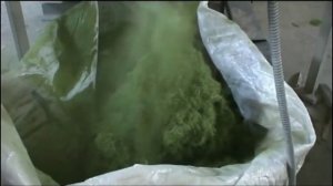 Производство травяных гранул. Сушка, измельчение, гранулирование свежескошенной травы.