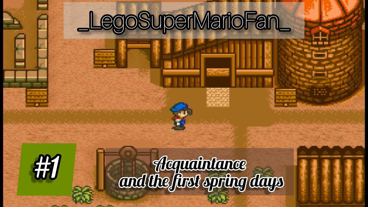 Harvest Moon SNES : Acquaintance. Longplay walkthrough #1 stream asmr. смотреть онлайн