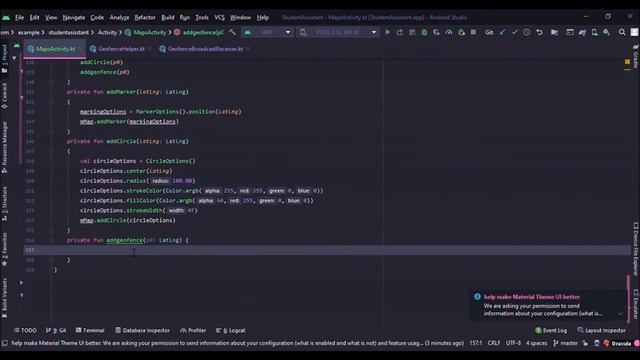 GEOFENCE Part 2 || KOTLIN || ANDROID STUDIO смотреть онлайн