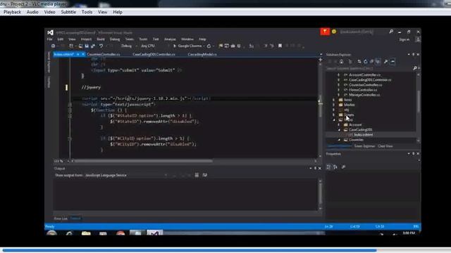 How to Create Cascading Drop down List Using MVC /SQL Server? Demo Video Part-5 смотреть онлайн