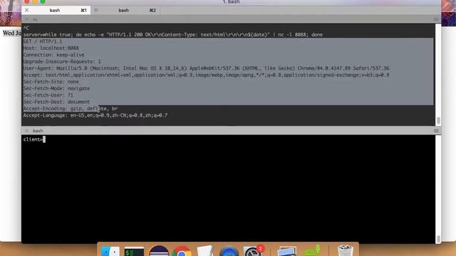 http protocol explained with chrome, springboot, curl and netcat смотреть онлайн