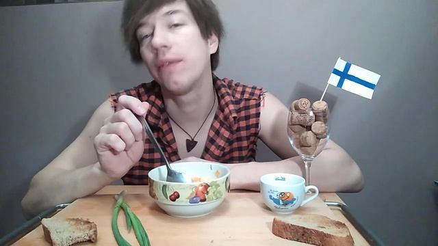 Мукбанг по-фински. Суп лохикейто