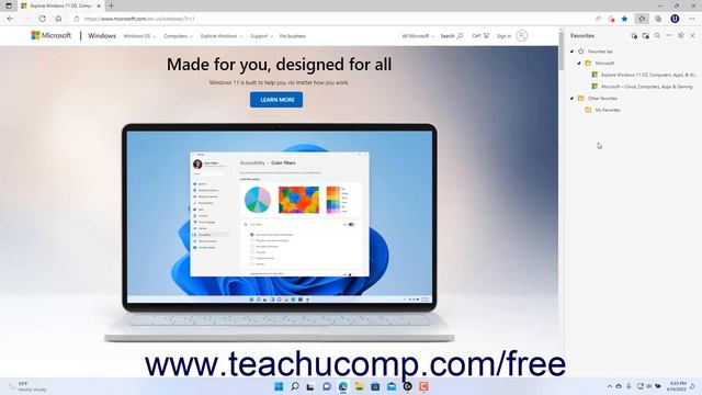 Learn How to Manage Favorites in Microsoft Edge in Windows 11: A Training Tutorial смотреть онлайн