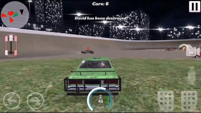 Crash cars in an exciting derby race (Demolition derby 3) Android gameplay смотреть онлайн