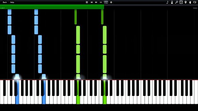 Rammstein - Sonne Synthesia Piano Tutorial (midi) //Rain Dance Doggy смотреть онлайн