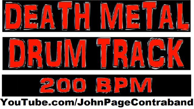 Death Metal Slam Deathcore Style Drum Track 200 Bpm Backing