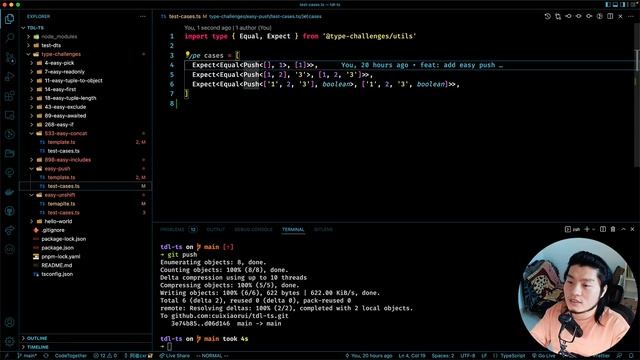 【typescript类型体操-11】实现 push&unshift | typescript 从入门到精通 | spread 在数组中的应用 смотреть онлайн