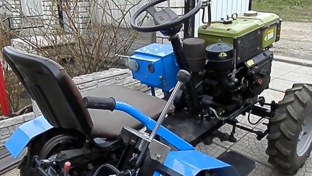 Мини трактор из мотоблока фінал. смотреть онлайн