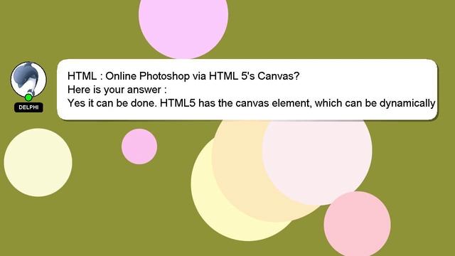 HTML : Online Photoshop via HTML 5's Canvas? смотреть онлайн