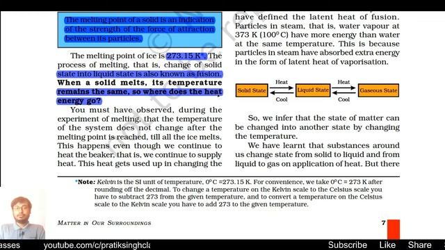 Class 9th Science: Lesson 1-Can matter change its state? || Section (1.4) || Video no. 3. смотреть онлайн