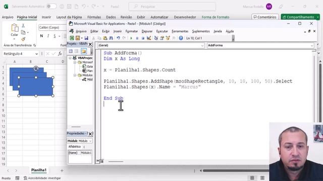 ✅Como Referenciar Formas Com VBA? смотреть онлайн