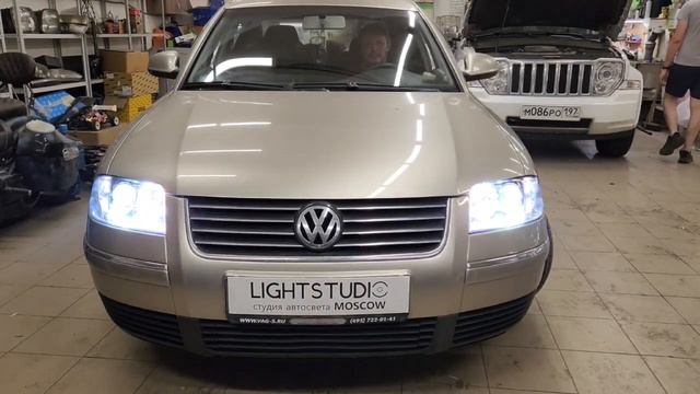 Тюнинг фар Volkswagen Passat b5+ смотреть онлайн
