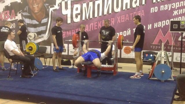 Кухневский Андрей Мегаполис 2013 жим лежа AWPC