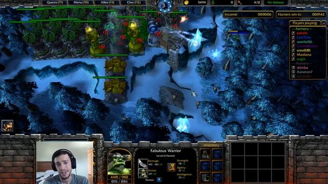 Warcraft 3: Farmer vs Hunter - Master at Hiding! смотреть онлайн