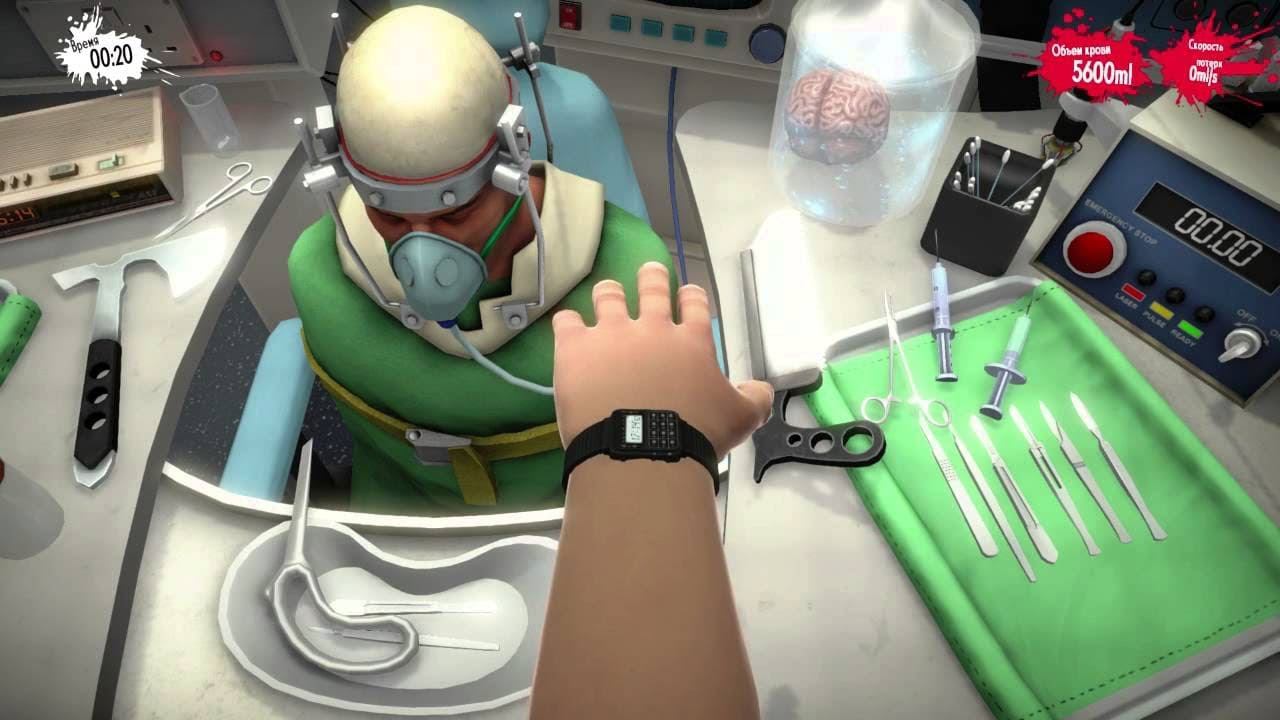 Surgeon Simulator КАК ИГРАТЬ? смотреть онлайн