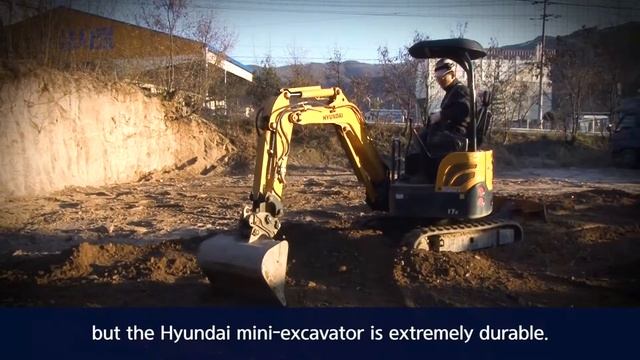 hyundai mini excavator testimonial video смотреть онлайн