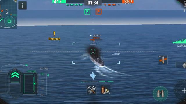 World of Warships BLITZ 🔥 First time 🔥 Gameplay ios смотреть онлайн