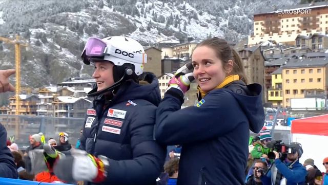 Anna SWENN LARSSON - Winner - Slalom (Run 2) - Soldeu AND - 2024