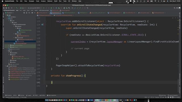android studio pdf viewer | android native pdf viewer | android pdf renderer example part 2 смотреть онлайн