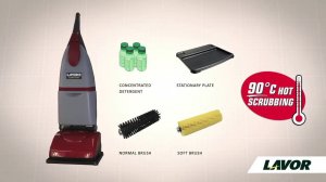 Поломоечная машина с подогревом воды до 90°С LAVOR Professional Crystal Clean - ручные поломойки