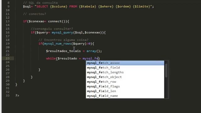 Como criar um site em PHP - Funções para consultas no banco MySQL - Curso de PHP #18 смотреть онлайн