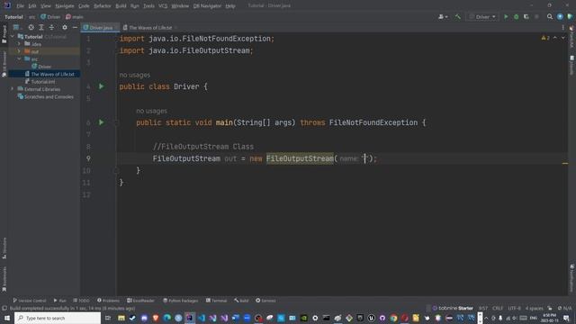 Java I/O Episode 17: FileOutputStream Class смотреть онлайн
