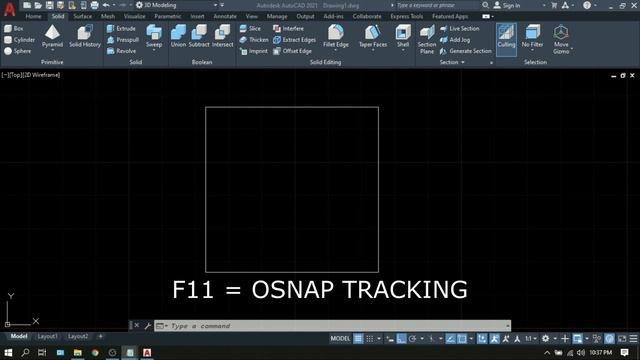 Function Keys F1 to F12 in AutoCAD 2021 (Basic Tutorials by CADSMITH) - PART 2 смотреть онлайн